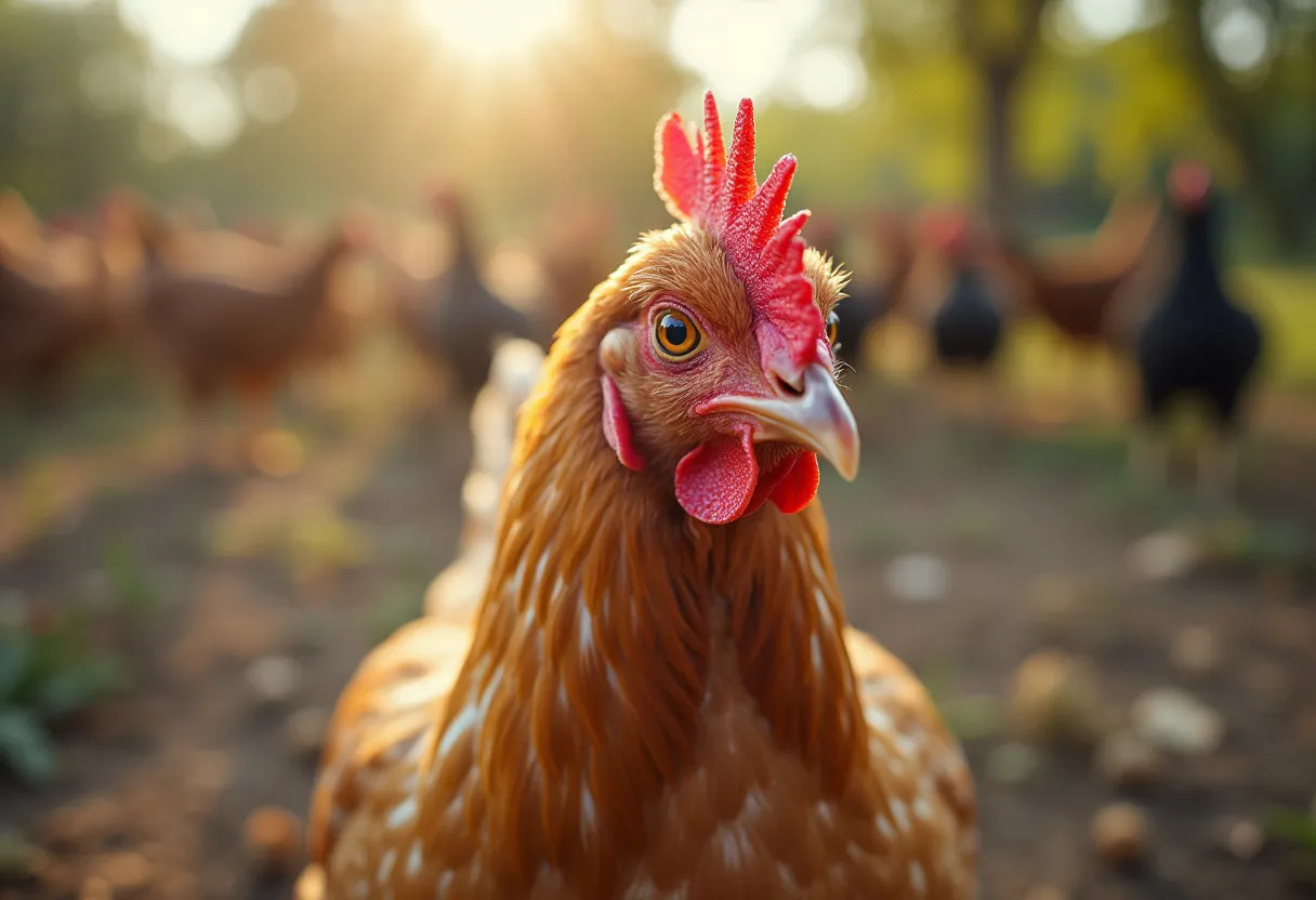 poule espérance de vie